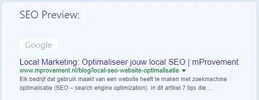 Metatags Artikel